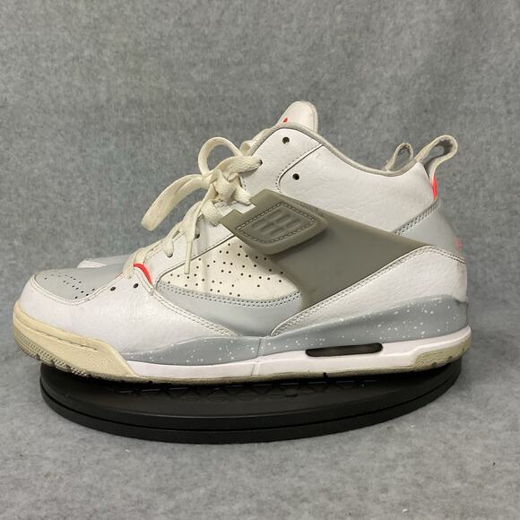 Nike Air Jordan Flight 45 Men’s Size 11 White Grey shoes - Picture 3 of 6
